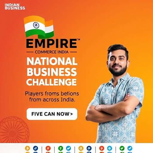 Commerce Champion India National Business Challenge Commerce Champion India National Business Challenge poster featuring players from across India